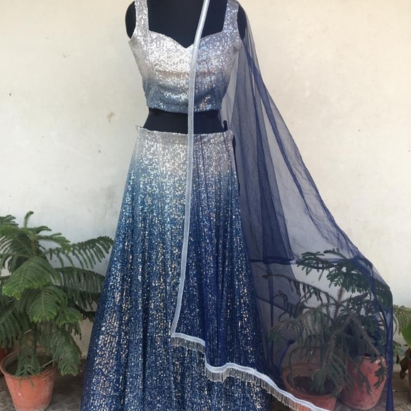 Lehenga/ Two Piece Gown - Picture 3 of 3